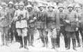Mustafa Kemal, Commander of the Suvla Group with his staff.

